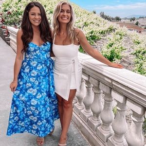 Bardot Blue Midi Dress